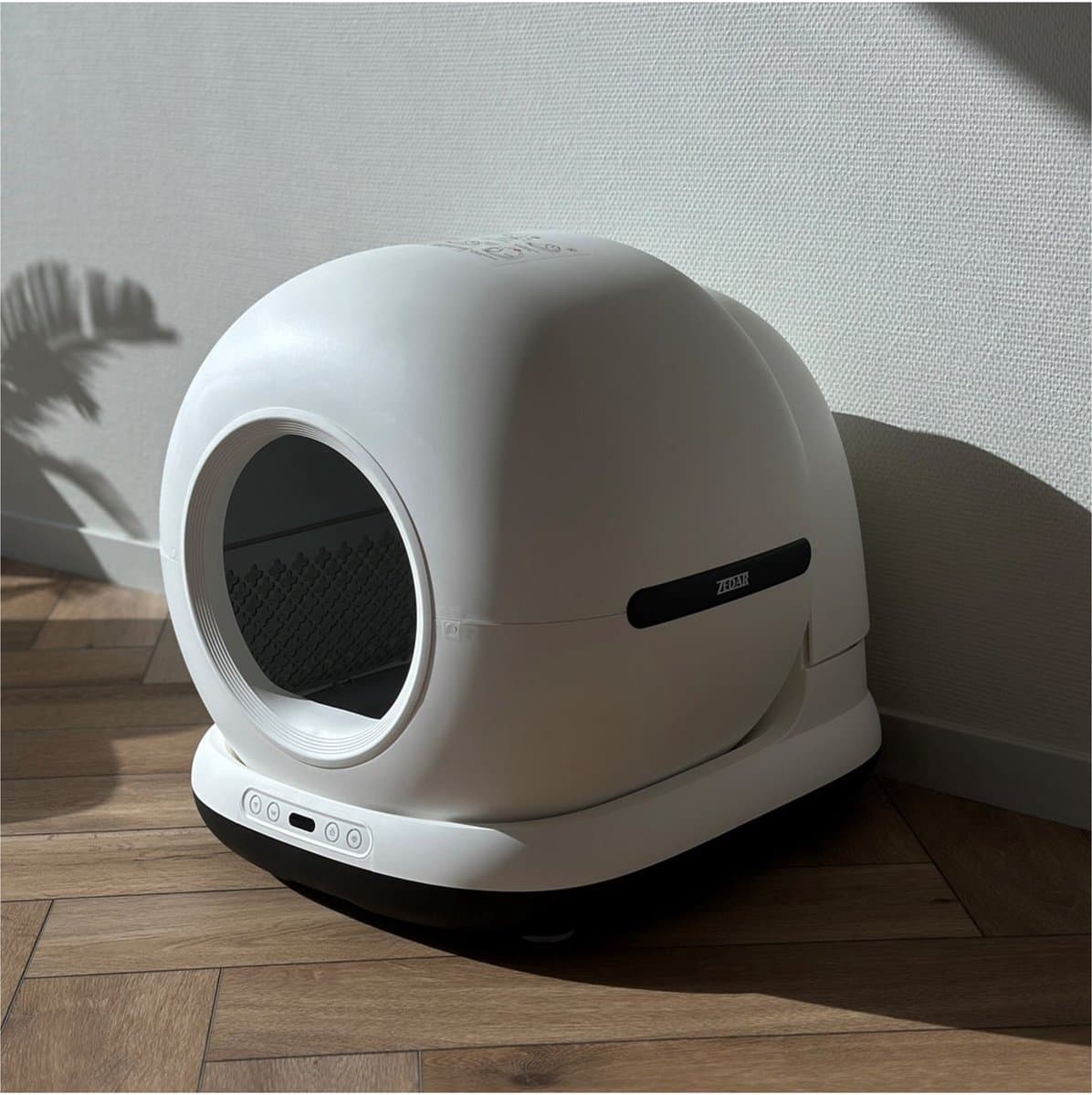 Automatische Kattenbak Met Camera - Zelfreinigende Kattenbak - Inclusief App - Met kattenbakmat en 3 rollen opvangzakjes - 82L XXL- Zedar K1200+ thumbnail 4
