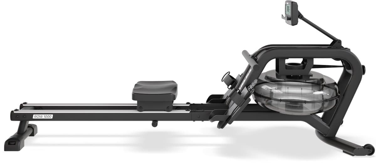 VirtuFit Pro ROW1000 Roeitrainer met Waterweerstand – Opklapbaar – 32 Programma's – Incl. Display en Transportwielen – Gratis Kinomap – Max. 227 kg gebruikersgewicht – Roeimachine – Roeiapparaat thumbnail 3