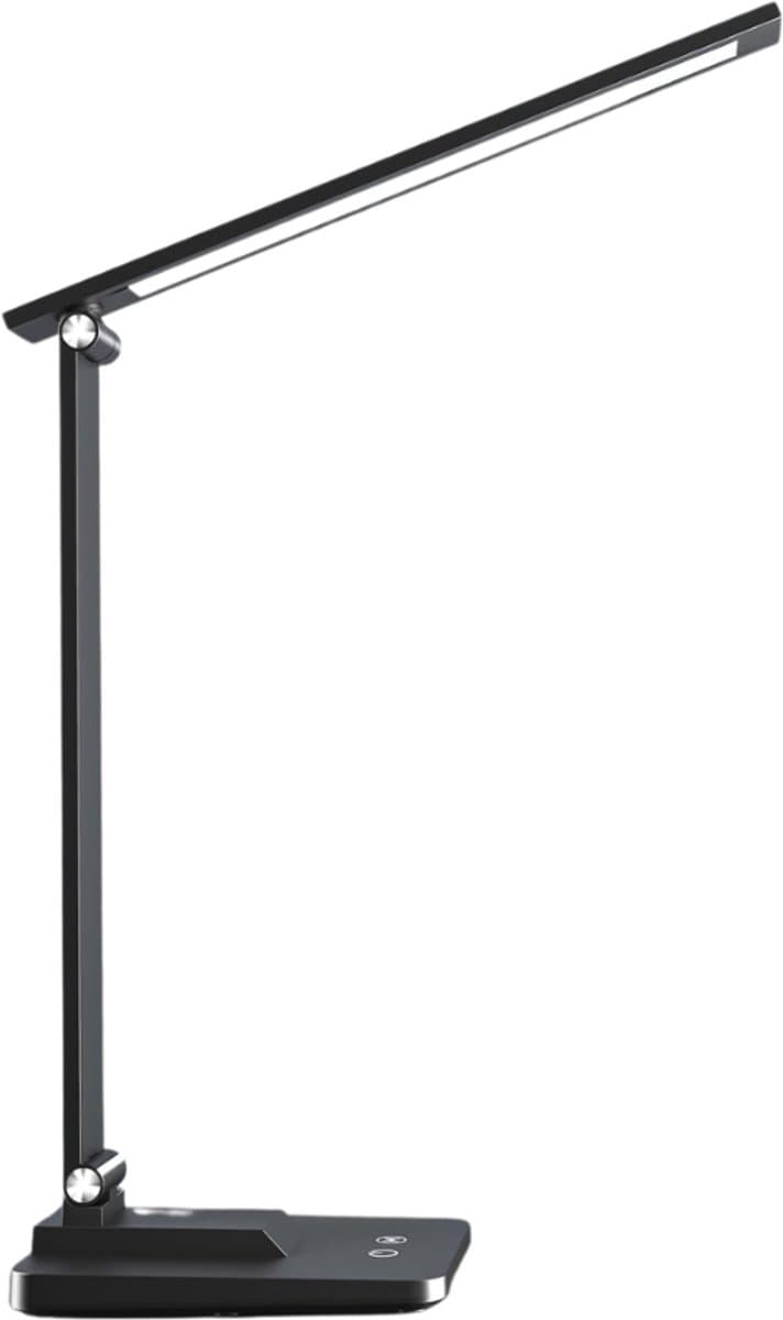 VIN® Bureaulamp led dimbaar daglicht - USB - 15 kleurenfuncties - Daglichtlamp - Touchscreen - Lichttherapielamp - Hobby lamp voor schilderen, puzzelen – UV-Vrij - Tafellamp/lamp staand - Zwart