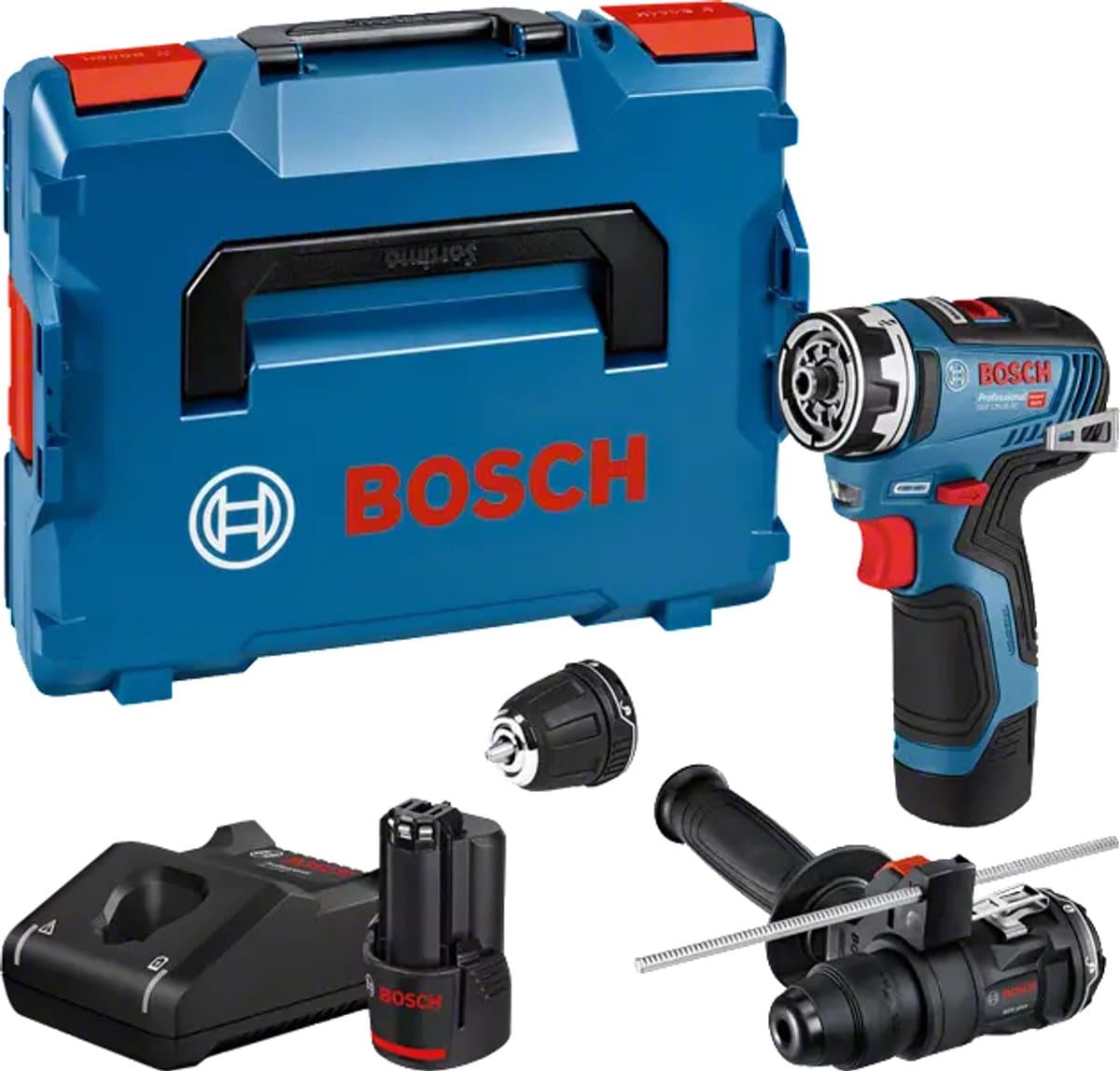 Bosch GSR 12V-35 FC - Compacte schroefboormachine met FlexiClick thumbnail 7