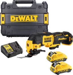 Productfoto van DeWALT DCS353D2 Accu multitool + accessoires 12V XR 2.0Ah in TSTAK