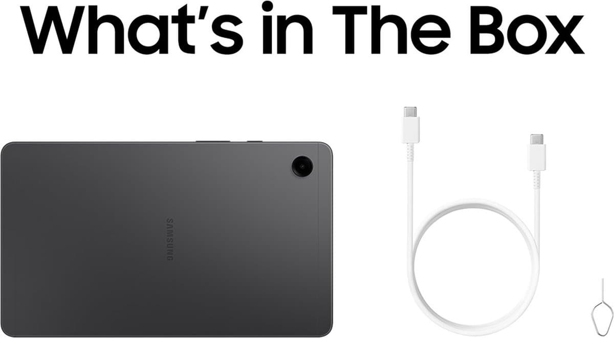 Galaxy Tab A9 Wi-Fi 64GB grafiet thumbnail 4