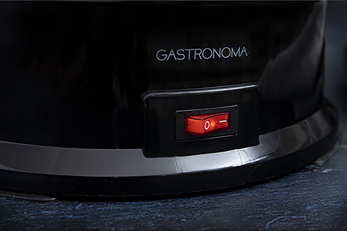 Gastronoma Elektrische Aardappelschiller - 85W - Aardappelschrapmachine met slacentrifuge - 18220001 - Zwart thumbnail 6