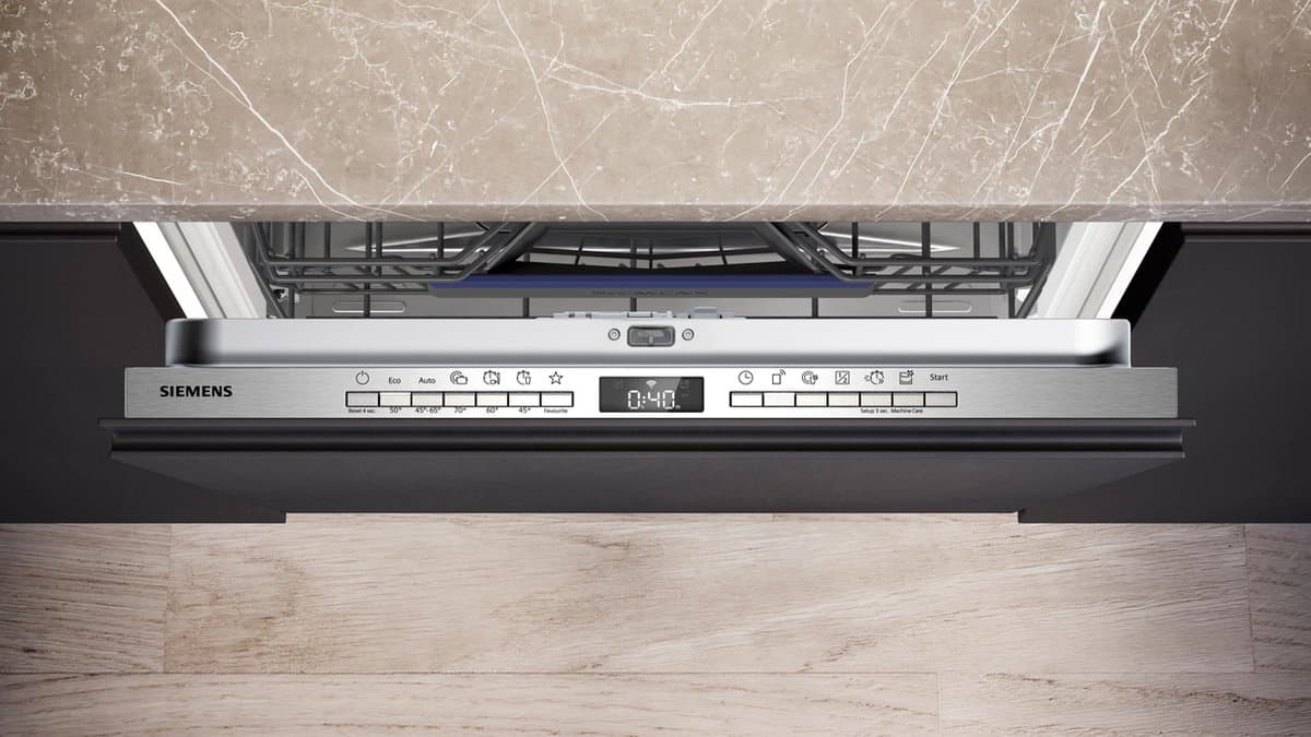 Siemens SX65ZX16CE - iQ500 - Inbouwvaatwasser - 60 cm - Zeer stil - Energielabel B - Home Connect - varioSpeed Plus je vaat tot wel drie keer zo snel schoon - Zeolith: extra droge vaat thumbnail 7