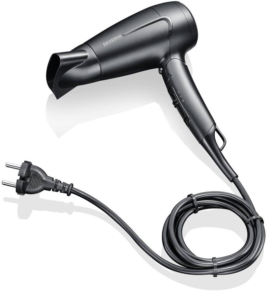 Severin HT 0159 Reis-föhn - opvouwbaar - 1.600 watt DC-motor - 120V /220V-240V schakelbaar - 2 warme temperatuur aanpassingen + coolshot incl. concentrator thumbnail 8