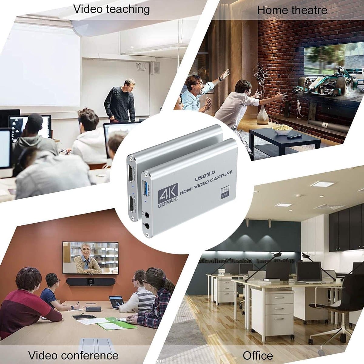 Lexium Capture card 4K - Game Capture Card - Video Grabber - Video Capture Card 4K thumbnail 2