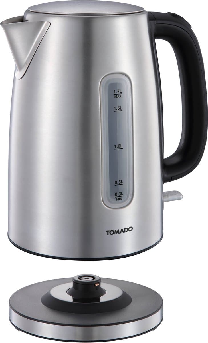 Tomado TWK1709S RVS Waterkoker 1,7L 2200W met Kalkfilter thumbnail 5