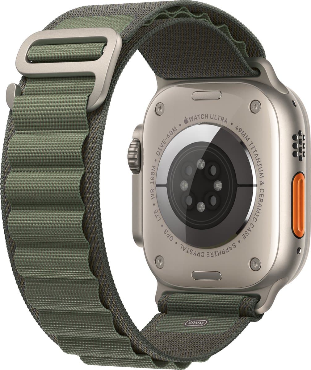 Apple Watch Ultra Alpine bandje - 49mm - Groen - Small thumbnail 4