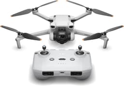 Productfoto van DJI Mini 3 tot 4K HDR drone onder 249g met RC-N1