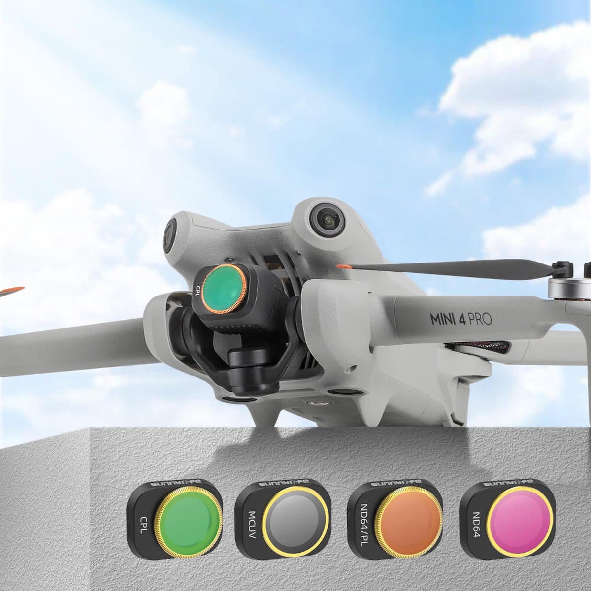 50CAL Drone Camera CPL Filter voor DJI Mini 4 Pro thumbnail 5
