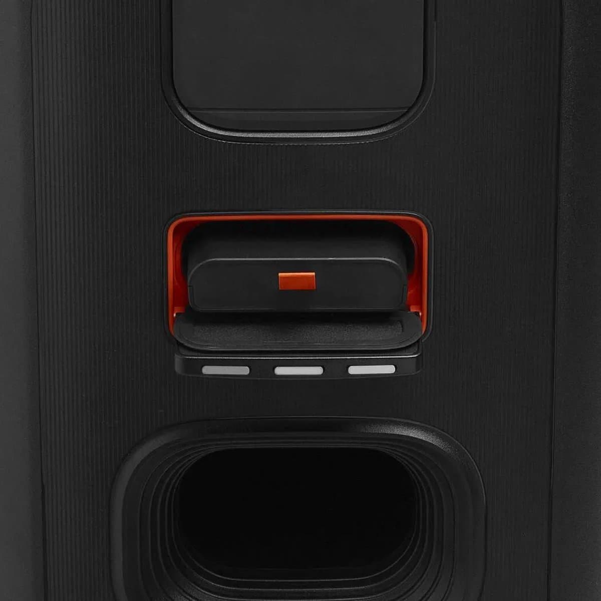 JBL Partybox Stage 320 - Draadloze Bluetooth Party Speaker - Op Wielen - Uitschuifbare Hangreep - LED verlichting - 18 uur - Spatwaterdicht - Zwart thumbnail 7