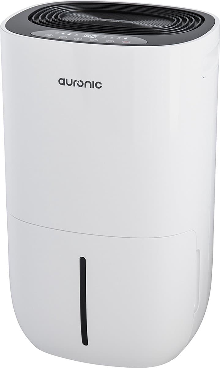 Auronic Luchtontvochtiger en Luchtreiniger - Pro Plus Series - Ontvochtigt 25L per dag in Huis - 5L Waterreservoir - Slaapkamer en Woonkamer - Was-droog functie - Vochtopnemer voor in Huis - Dehumidifier - Wit