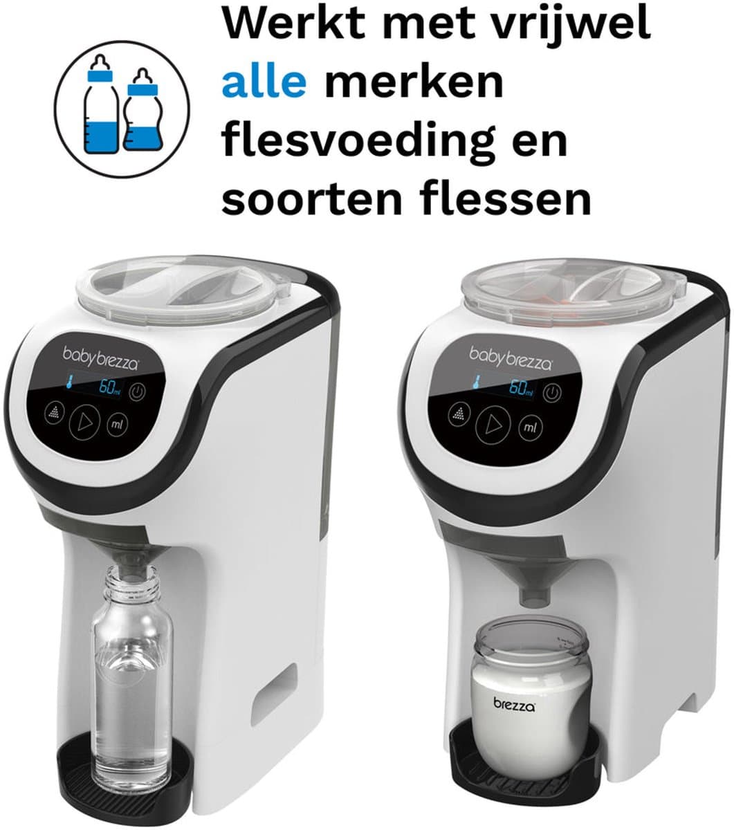 Baby Brezza Formula Pro Mini – Compacte Flesvoeding Maker – Babyfles Apparaat - Wit thumbnail 6