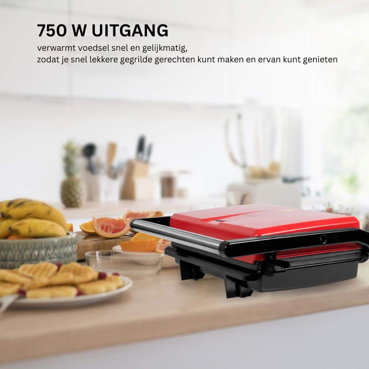 DailySupplies® Tosti Apparaat - Panini Grill - Contactgrill thumbnail 3