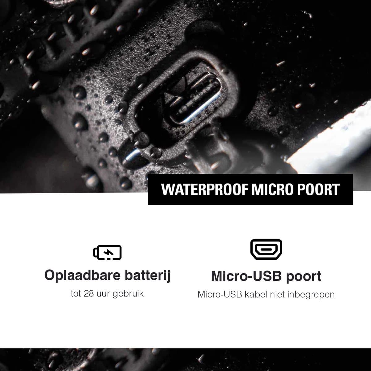 Lezyne Strip Drive Pro 300+ Rear - Achterlicht Fiets - Fietsverlichting USB-C Oplaadbaar - Fietslamp Achter - Veiligheidslampje - 80 branduren - Zwart thumbnail 6