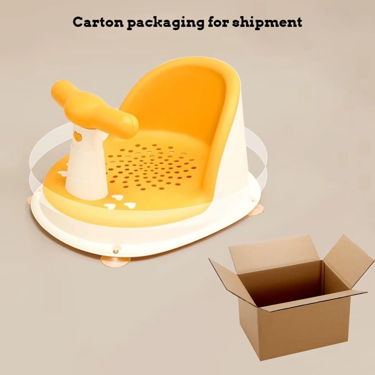 Kinder Douche Stoeltje Comfort - Draagbare Douchezit voor Baby's en Peuters - Groen - Veilig & Gemakkelijk in Gebruik - Ideaal voor Groei thumbnail 3