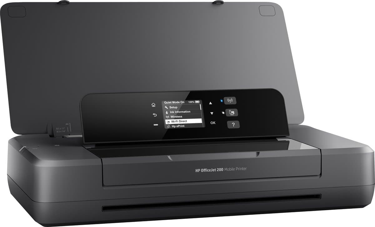 HP Officejet 200 - Draagbare Printer - Zwart thumbnail 8