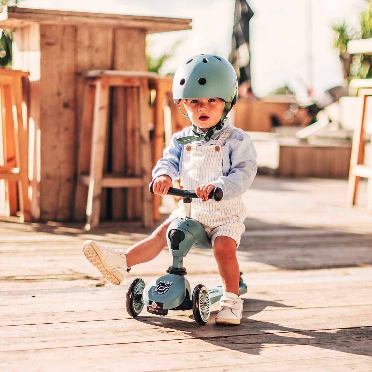 Scoot & Ride Highwaykick 1 – 2-in-1 Kinderstep – Loopfiets en Step in Één – Zonder Gereedschap Ombouwbaar – Veilig en Stabiel – Steel thumbnail 3