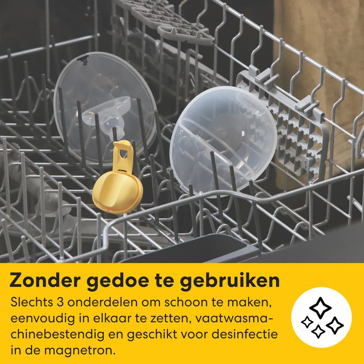 Medela Motion InBra dubbel + Ultra-ademende zoogkompressen 60 stuks - Voordeelverpakking thumbnail 2