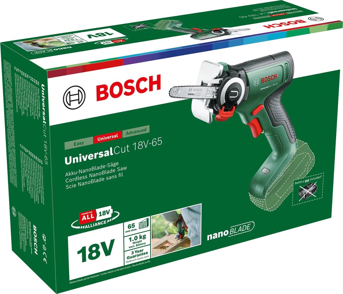 Bosch UniversalCut 18V-65: Trilvrij zaagwerk voor hout en kunststof thumbnail 5