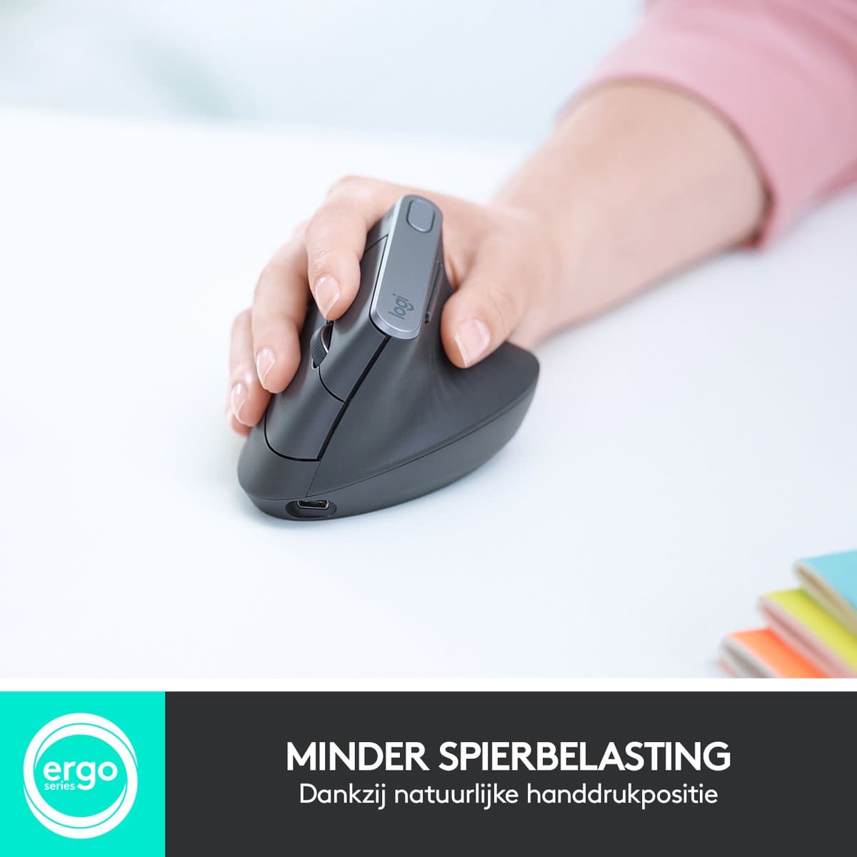Logitech MX Vertical ergonomische muis thumbnail 3