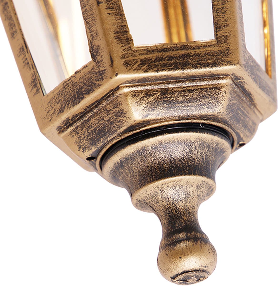 QAZQA new haven - Klassieke Wandlamp voor buiten - 1 lichts - D 21.2 cm - Goud/messing - Buitenverlichting thumbnail 7