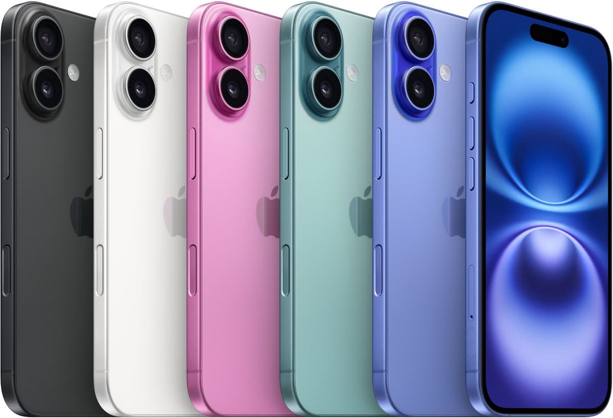 Apple iPhone 16 - 256GB - Roze thumbnail 3