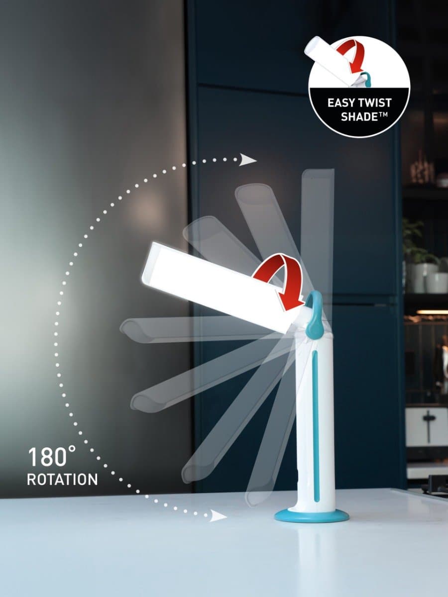 Daylight Twist 2 Go E35090 - Bureaulamp - met Accu - Dimbaar- Opklapbaar - Daglicht thumbnail 6
