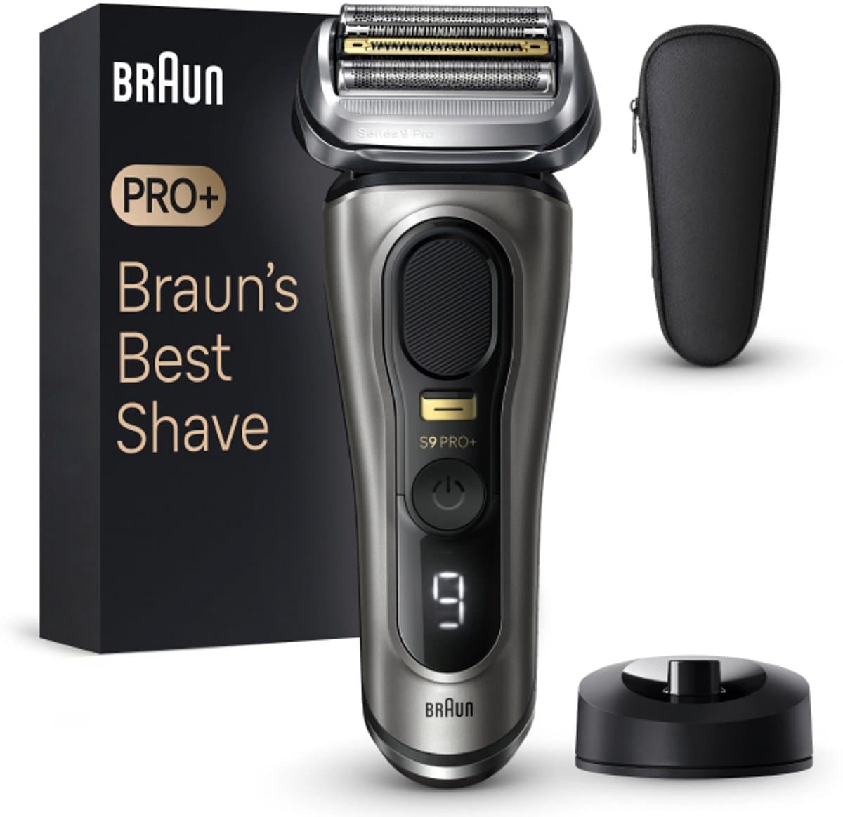 Braun Elektrisch Scheerapparaat Series 9 Pro+ E Wet & Dry 9515s Grafiet - thumbnail 5