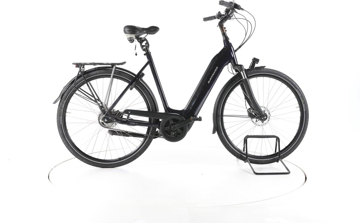 Batavus Finez E-go Power Elektrische citybike Bosch Accu 500Wh 28" zwart Pro