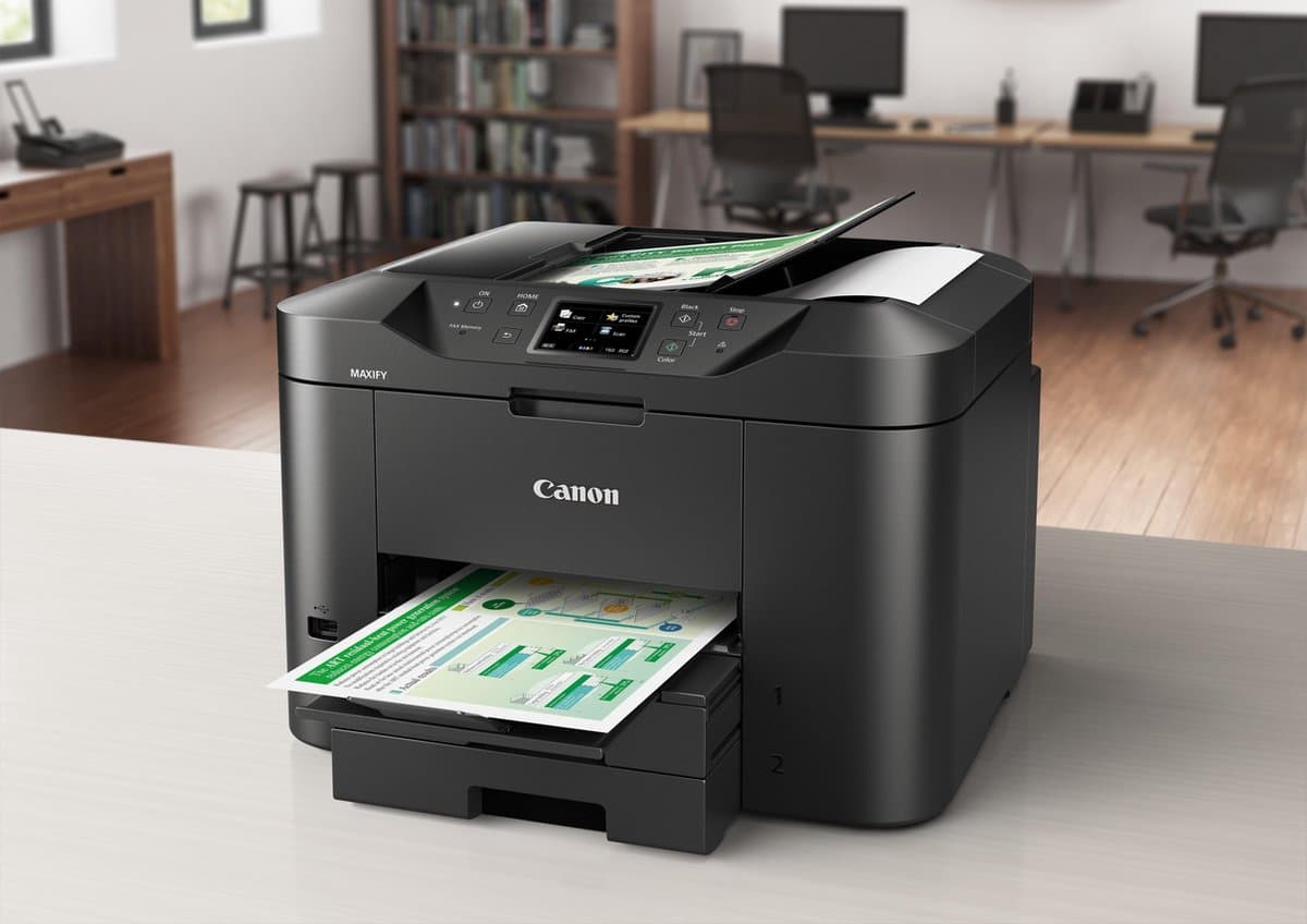 Multifunction Printer Canon MAXIFY MB2750 WiFi Black thumbnail 3