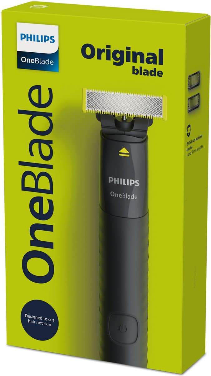 Philips OneBlade QP1424/10 Trimmer en Scheerapparaat - Wet & Dry - 2 Opzetkammen thumbnail 5