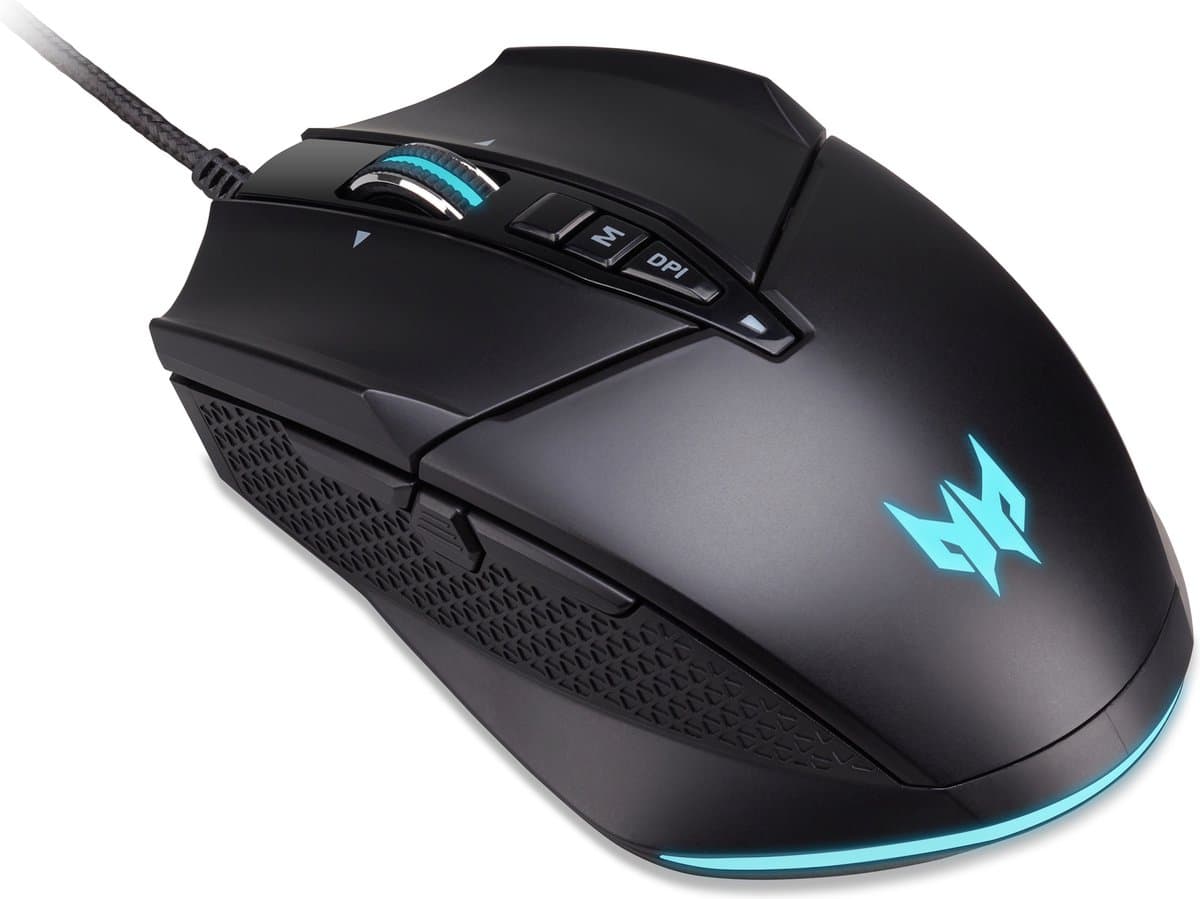 Predator Cestus 335 Gaming Mouse – Gaming Muis – 19.000 DPI – Verlichting – USB Bedraad – Ergonomisch - Zwart thumbnail 3
