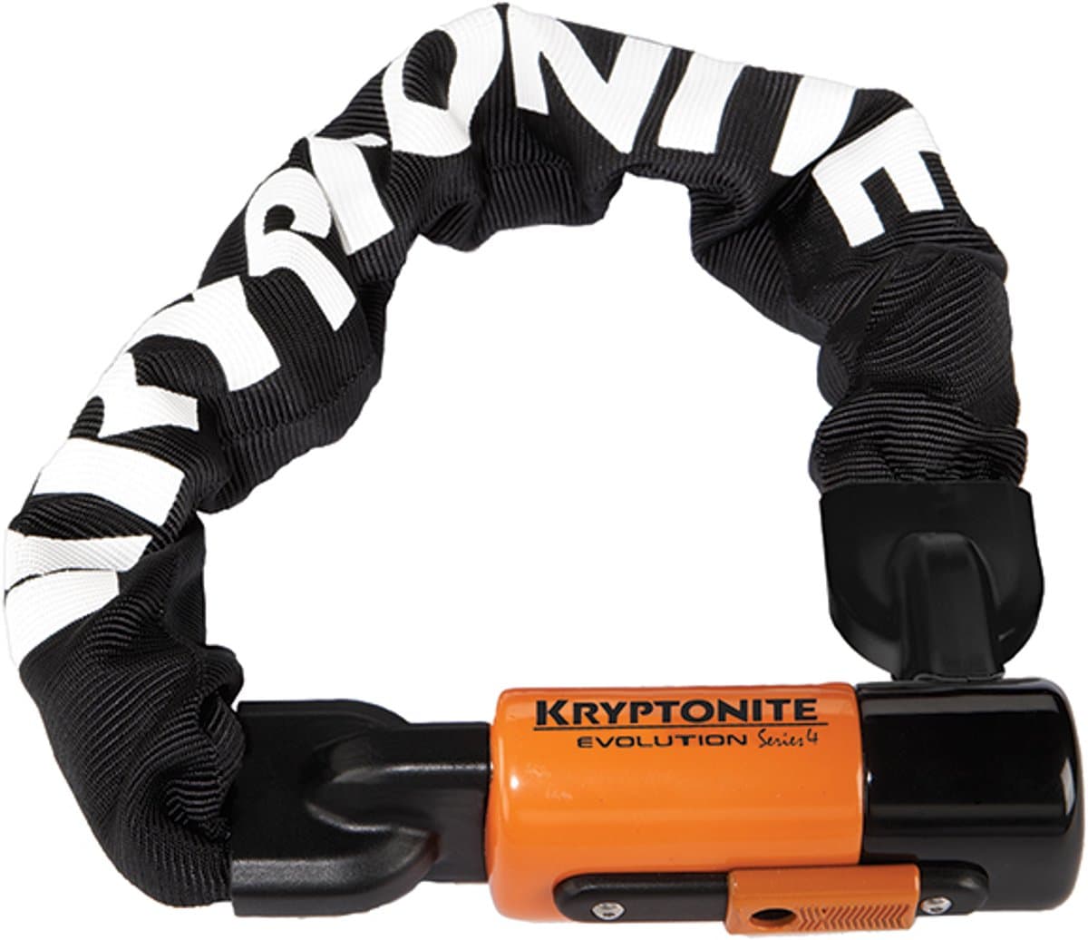 Kryptonite Evolution 1055 Mini Kettingslot – ART-3 Kettingslot Fiets en Scooter – 55 cm – Staal – Zwart thumbnail 6