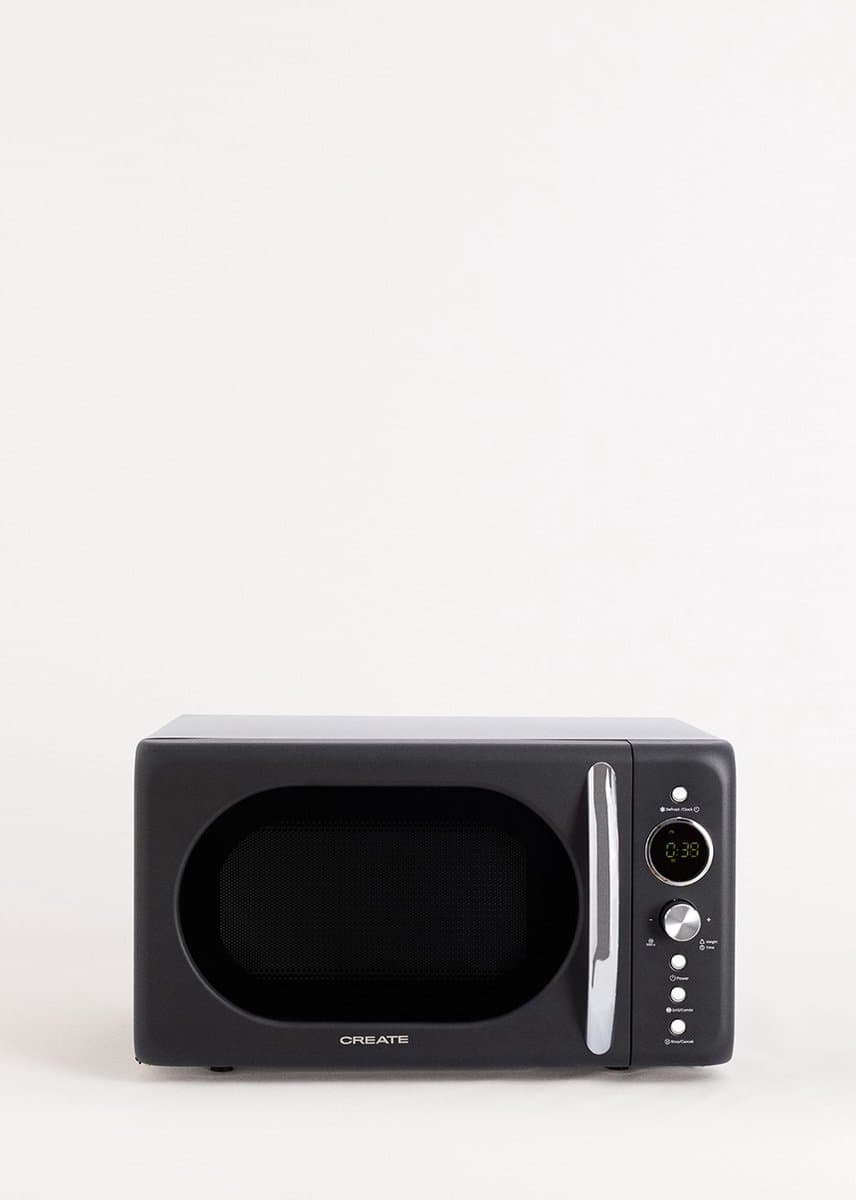 CREATE - Digitale magnetron-grill 900 W - Zwart - MICROWAVE RETRO thumbnail 5