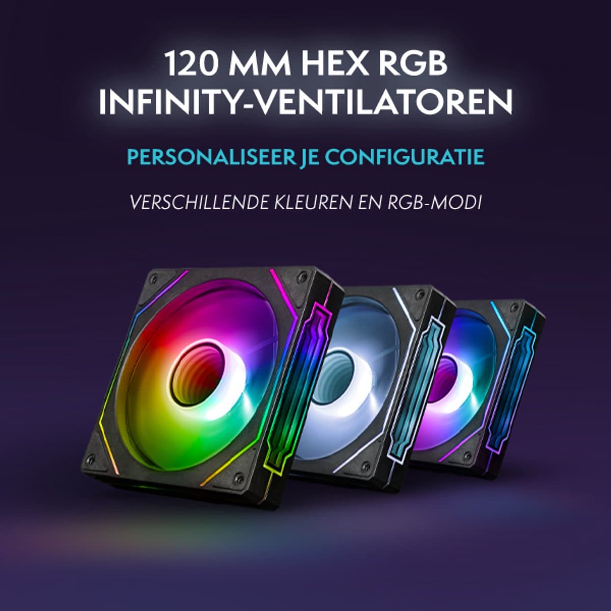 Vibox Gaming PC - Ryzen 7 5700X - RTX 5070 Ti - 32GB RAM - 1TB NVMe SSD - Windows 11 - WiFi 6 + Bluetooth 5.4 - Waterkoeling thumbnail 5