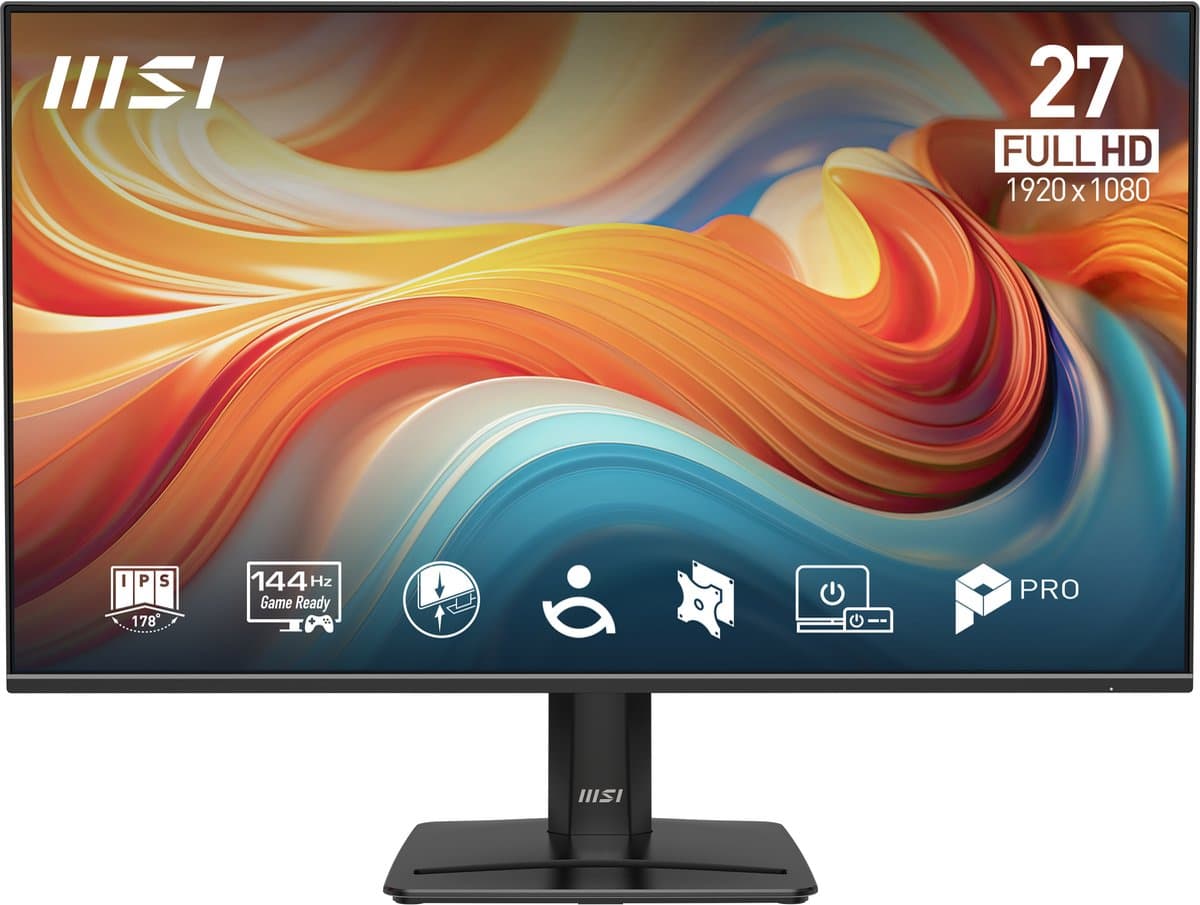 MSI PRO MP271 E14A - Full HD Monitor - 144hz - 27 inch - Speakers thumbnail 5