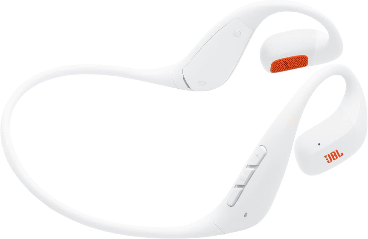 JBL Endurance Pace - Draadloze Open Ear Oortjes met Nekband - Sport Oordopjes - Bluetooth - Hardlopen - 10 uur - IP68 - Wit thumbnail 8