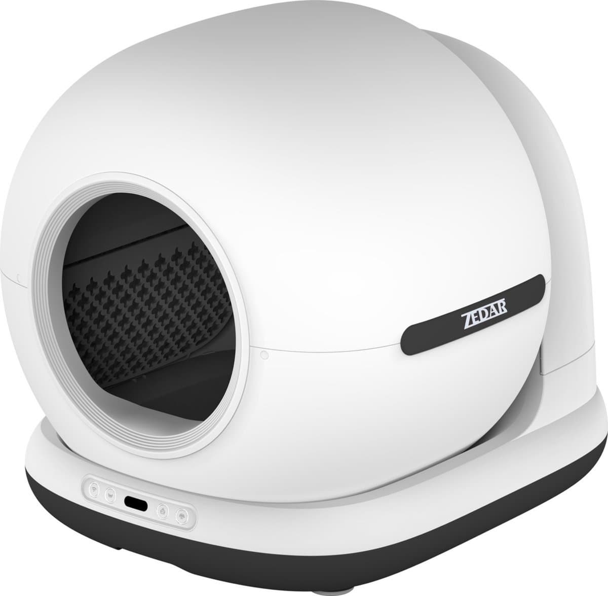 Automatische Kattenbak Met Camera - Zelfreinigende Kattenbak - Inclusief App - Met kattenbakmat en 3 rollen opvangzakjes - 82L XXL- Zedar K1200+ thumbnail 8