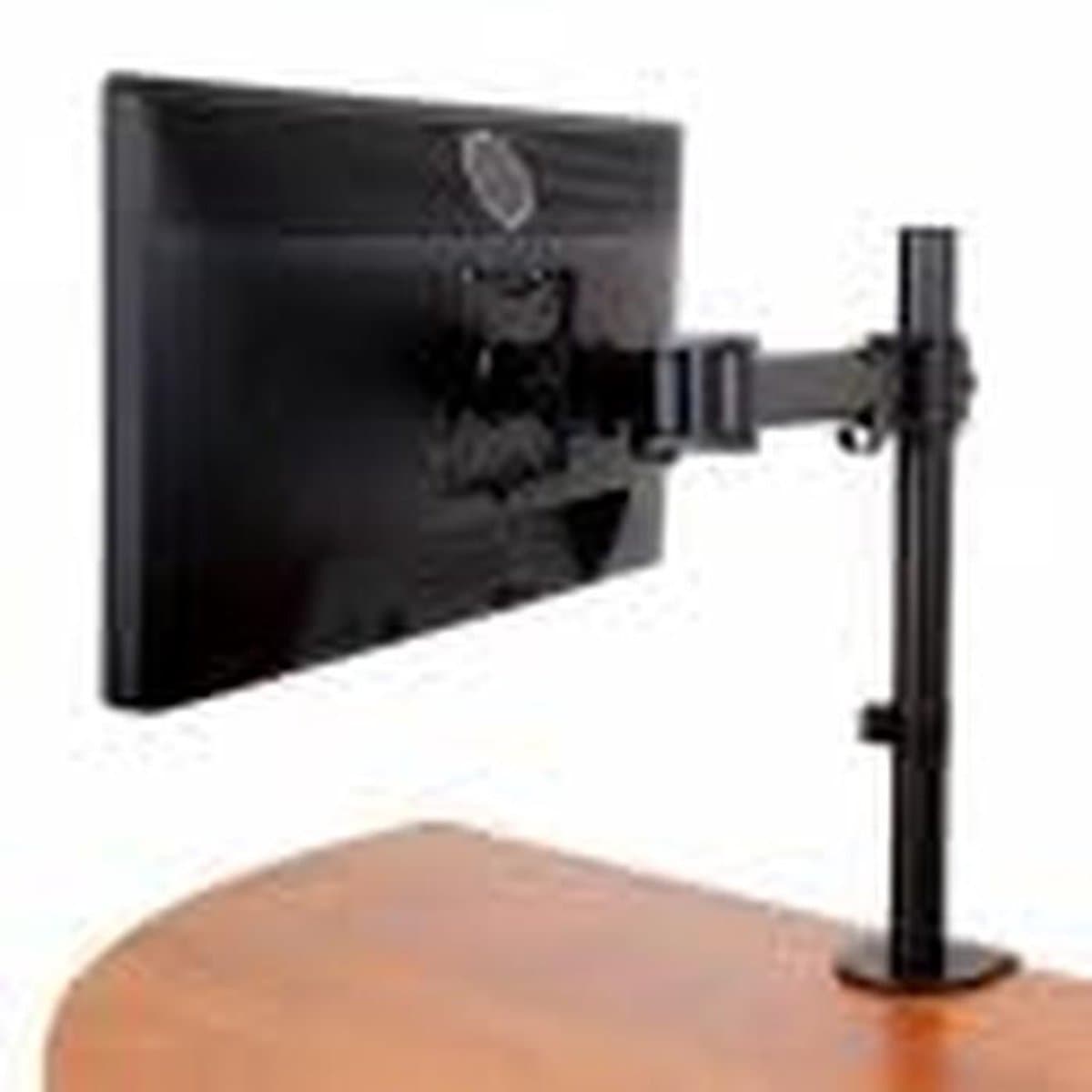 Monitor Arm voor VESA Scherm tot 34" - Verstelbare Monitorbeugel met Verticale Arm voor Enkele Beeldscherm, Desk Clamp en Hoogteverstelbaar thumbnail 4