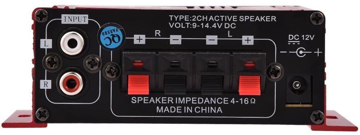 By shayne - Car HiFi Audio Stereo Amplifier - 2 Kanaals Digitale Audio Versterker - Aluminium - 20W Vermogen - Ideaal voor Auto - Compact Model thumbnail 7