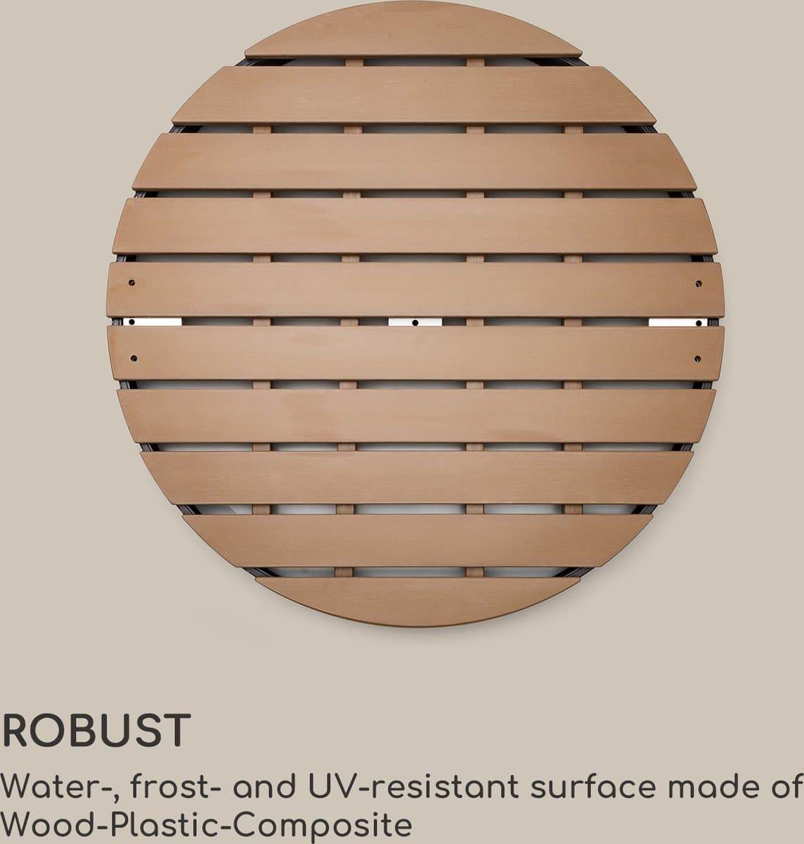 Blumfeldt Mobiele Tuindouche, Buitendouche voor Tuin, Bodemdouche met Verstelbare Douchekop, Tuindouche met Houtlook voor Zwembad & Sauna, Waterdicht, Vorst- en UV-bestendig thumbnail 6