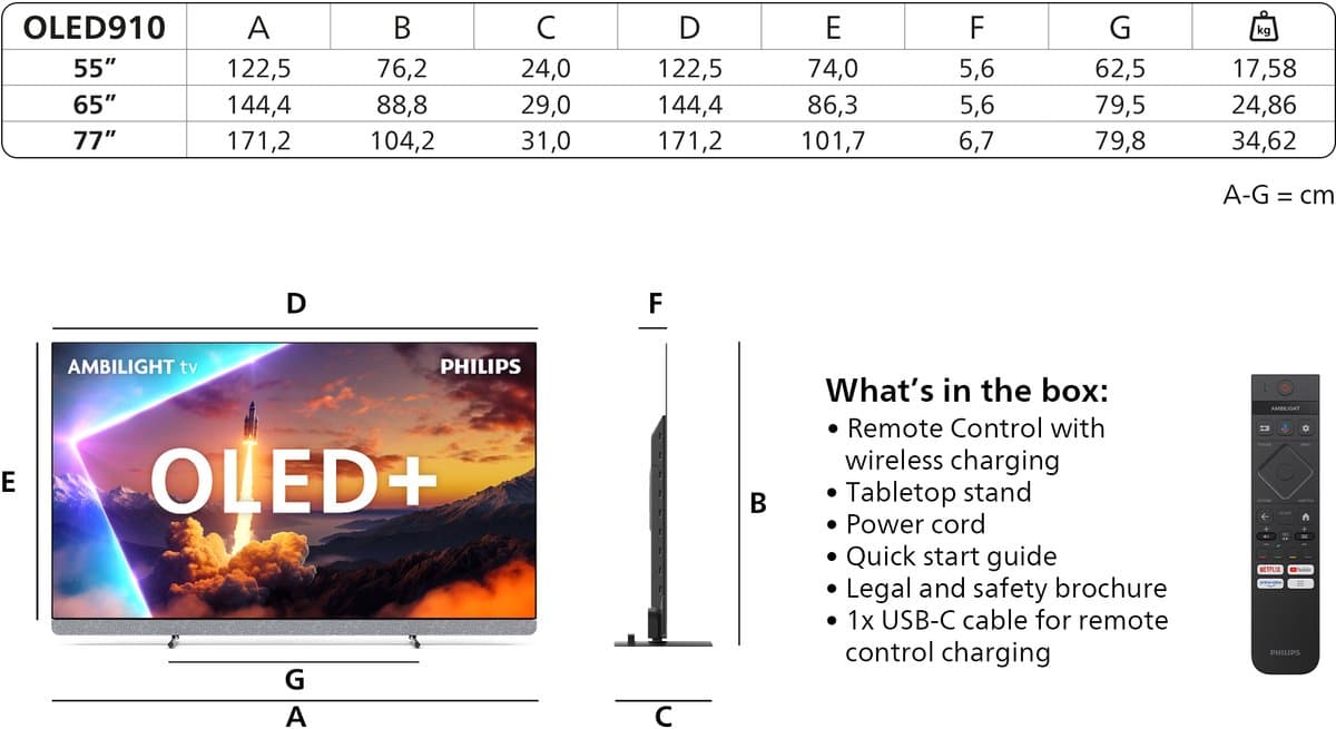 Philips 65OLED910/12: OLED met Ambilight en premium audio thumbnail 6