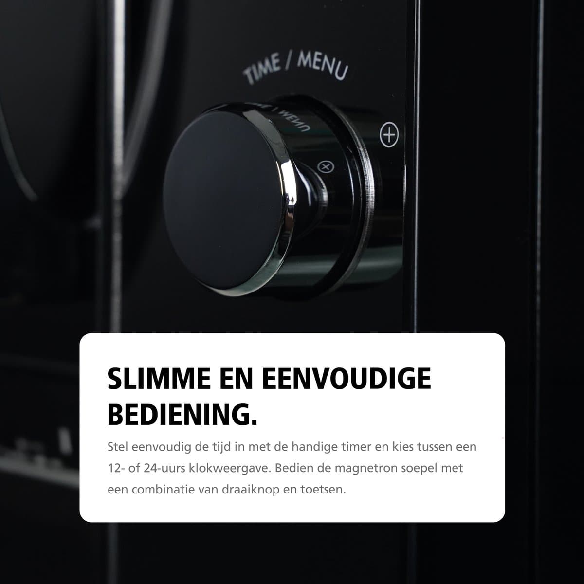 Brabantia BBEK1145DG Magnetron met Grillfunctie - Vrijstaand - 13 automatische kookprogramma's thumbnail 8