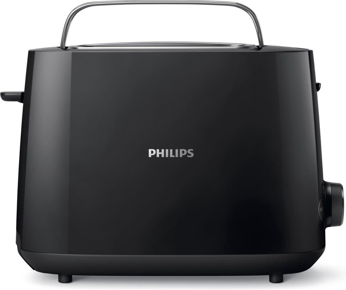 Philips Daily HD2581/90 Broodrooster Zwart – 8 standen thumbnail 2