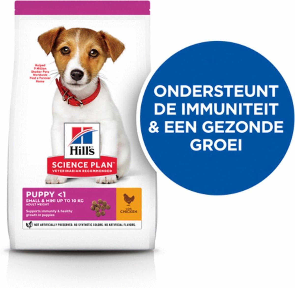 Hill's Puppy Small/Miniature - voeding voor kleine hondenrassen
