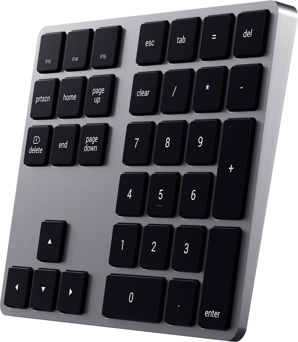 Satechi bluetooth extended keypad - Grijs thumbnail 6