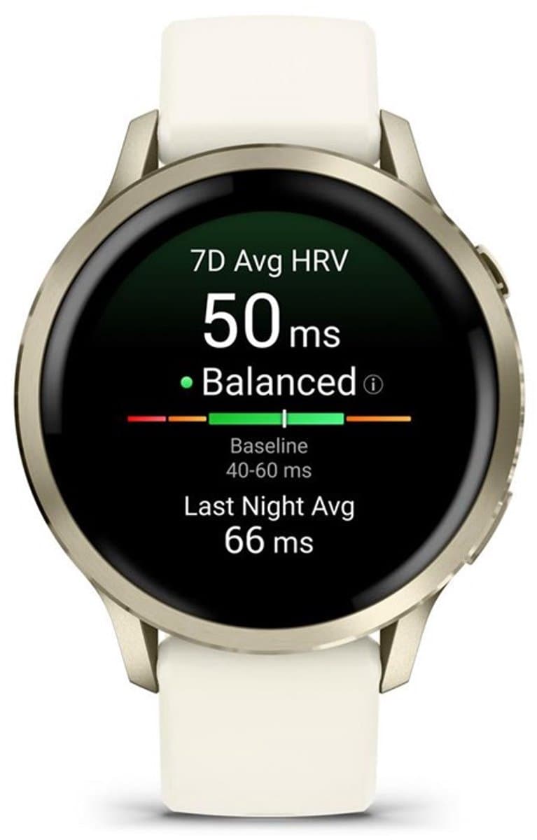 Garmin Venu 4 - Multisport smartwach - 41 mm - AMOLED - Goudkleurig/Creme thumbnail 7