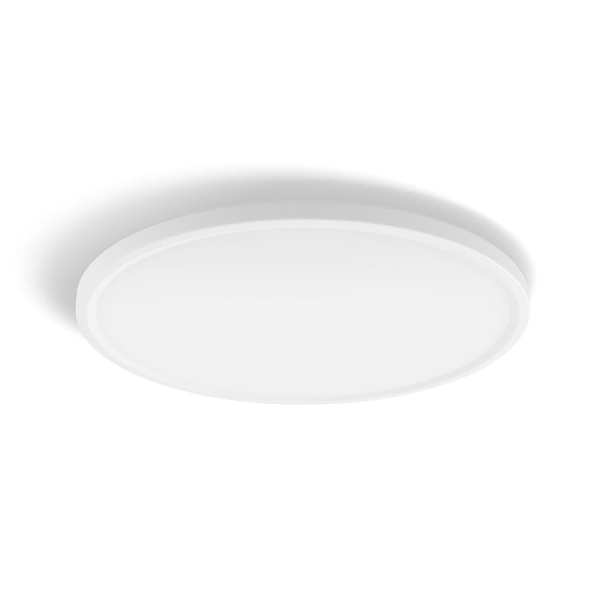 Hue Devote minimalistische plafondlamp M Gelijkmatige lichtverdeling ⌀42,1 cm Tot 2900 lumen Matwit kunststof thumbnail 2
