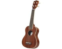 Fazley K21-W Sopraan Ukelele Naturel - afbeelding 1